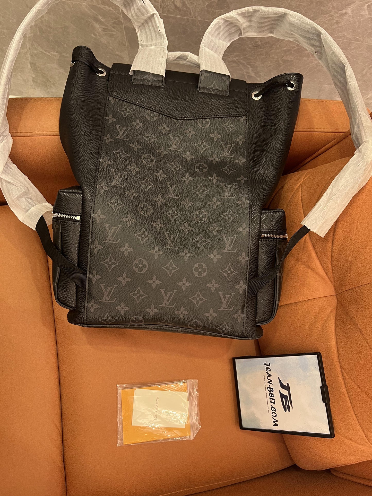 Louis Vuitton taigarama outdoor backpack black