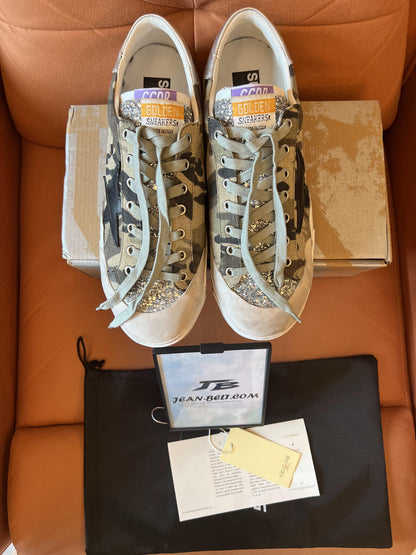 Golden Goose Superstar low-top camo sneakers