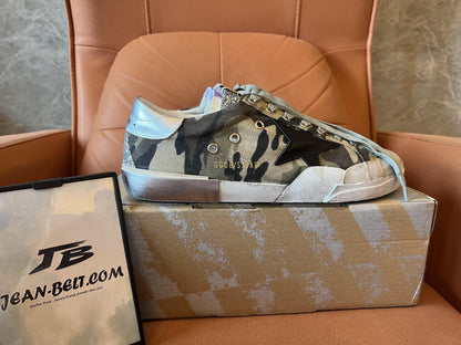 Golden Goose Superstar low-top camo sneakers