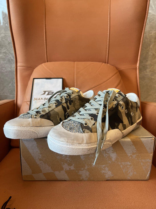 Golden Goose Superstar low-top camo sneakers