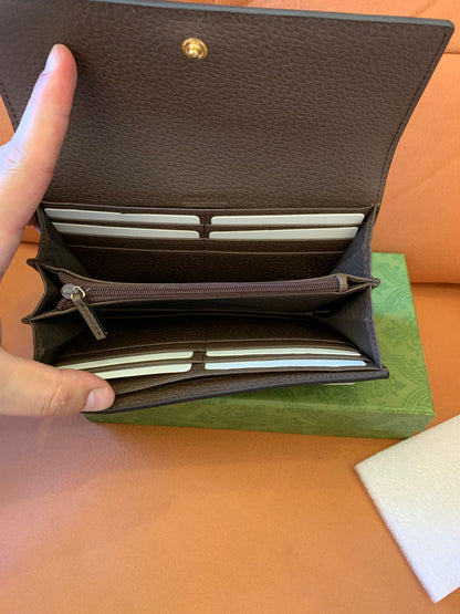 Gucci Ophidia GG Supreme Continental wallet