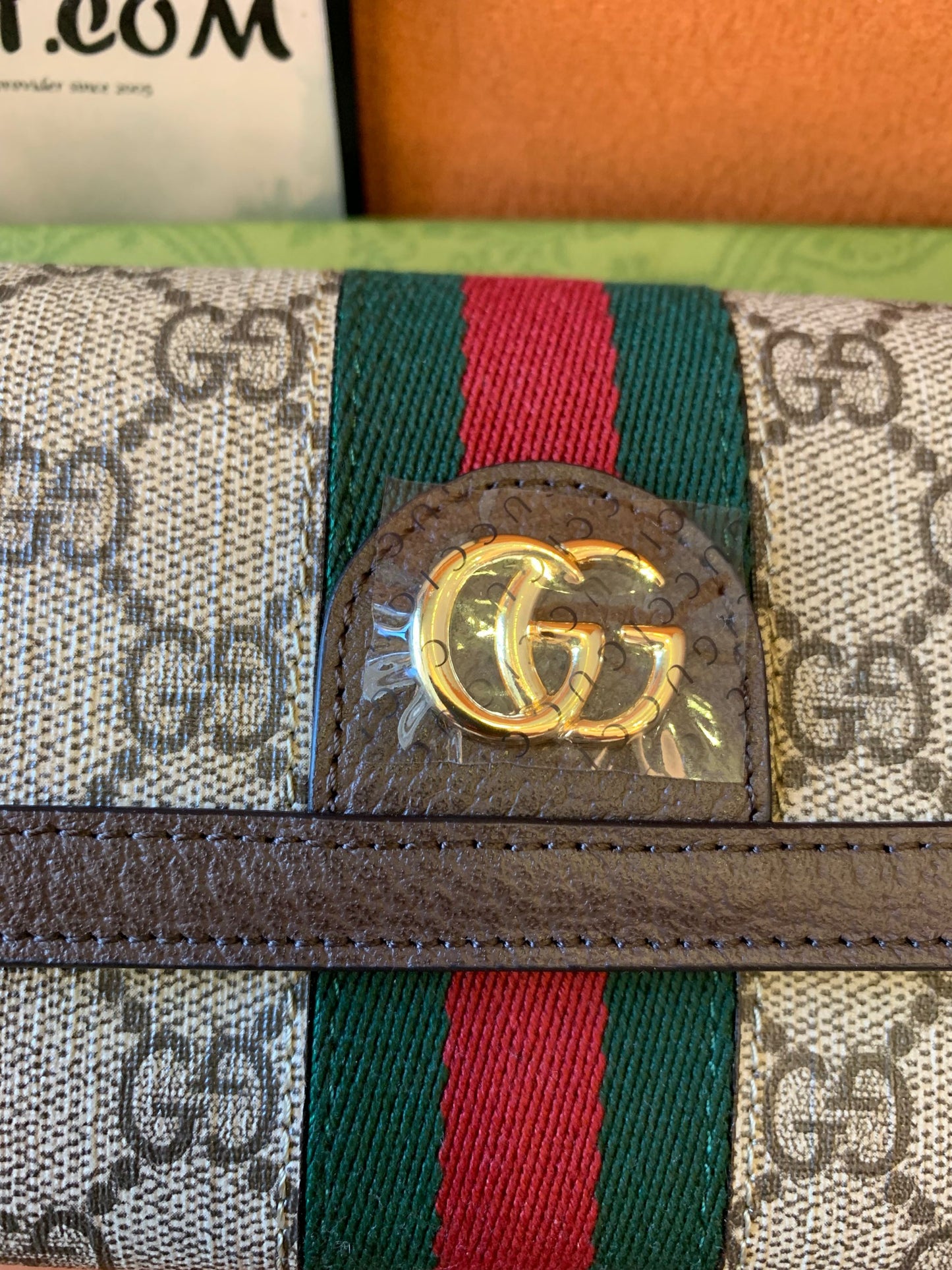 Gucci Ophidia GG Supreme Continental wallet