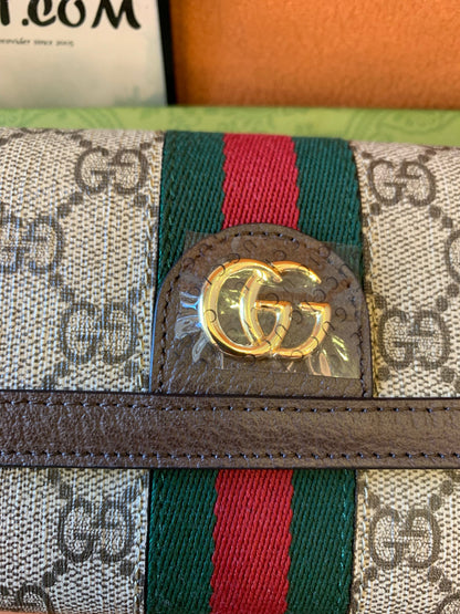 Gucci Ophidia GG Supreme Continental wallet