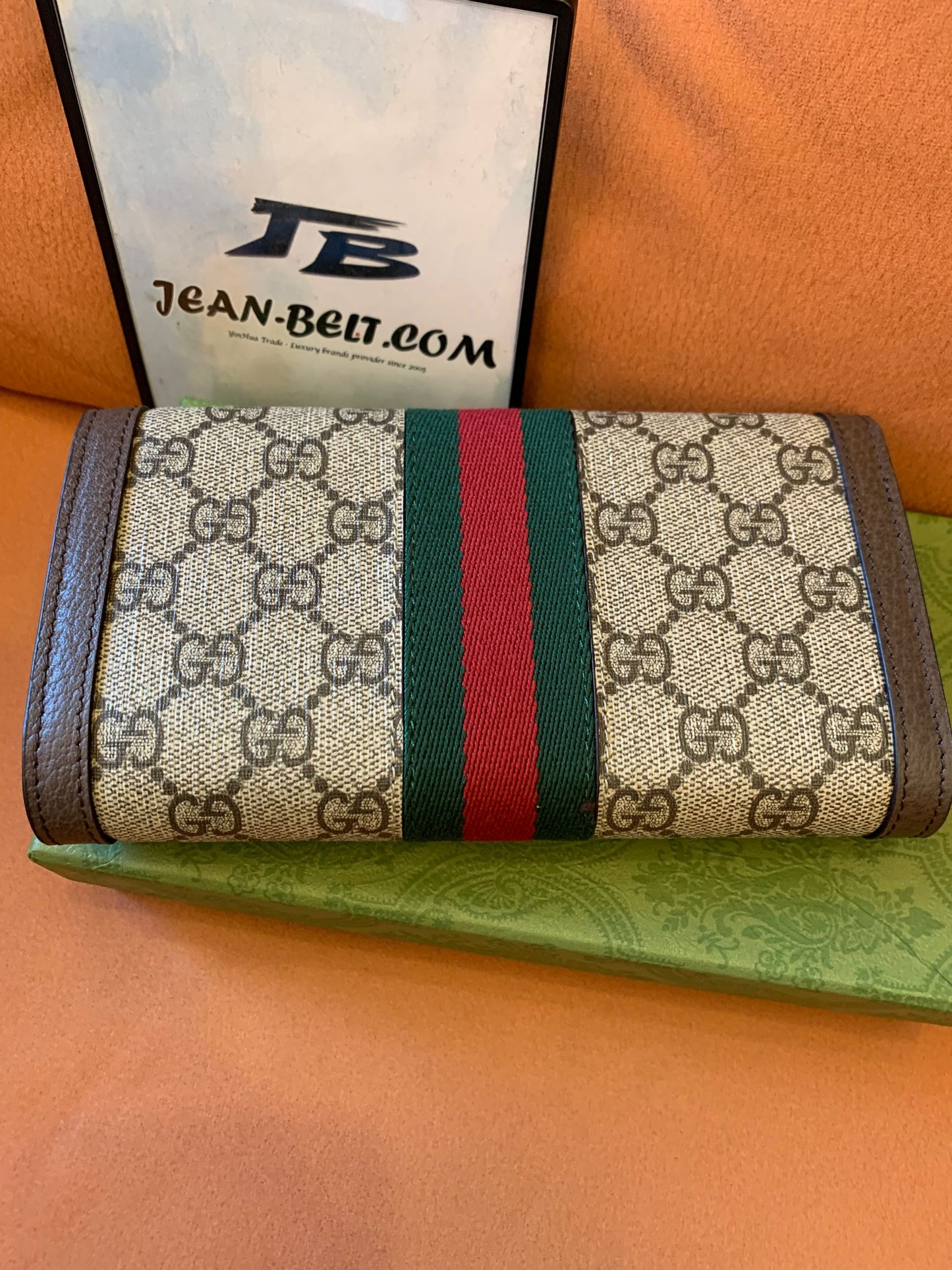 Gucci Ophidia GG Supreme Continental wallet