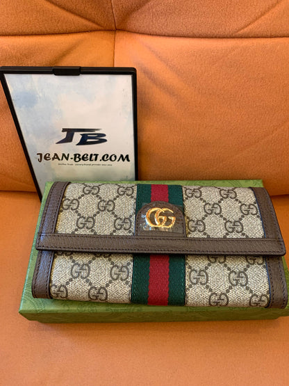 Gucci Ophidia GG Supreme Continental wallet