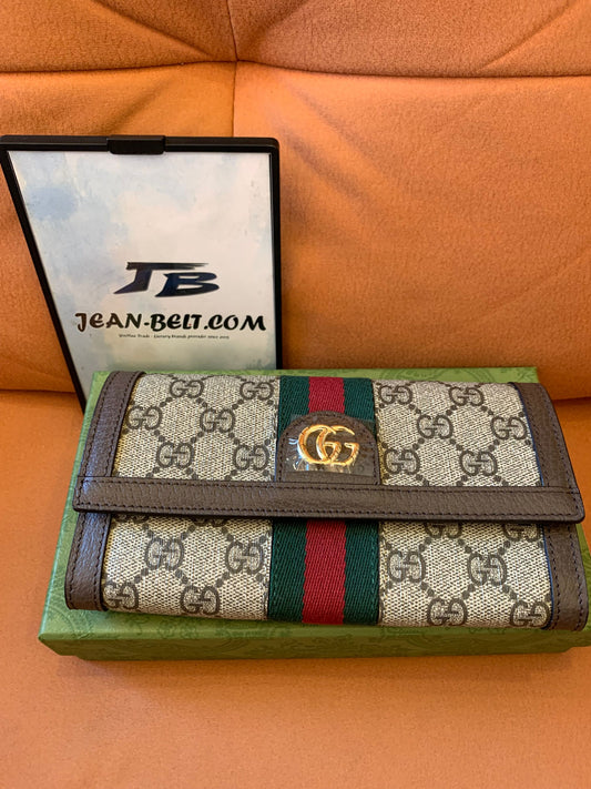 Gucci Ophidia GG Supreme Continental wallet