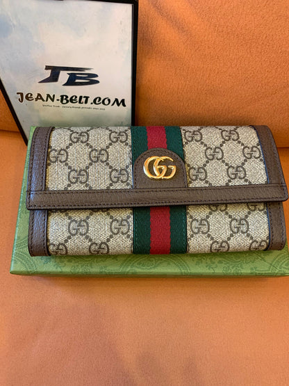 Gucci Ophidia GG Supreme Continental wallet