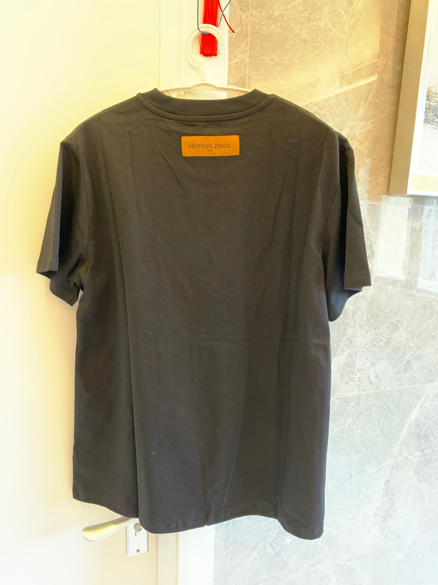 Louis Vuitton "LV Made" duck patch black t-shirt