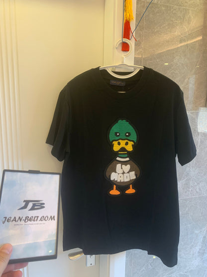 Louis Vuitton "LV Made" duck patch black t-shirt