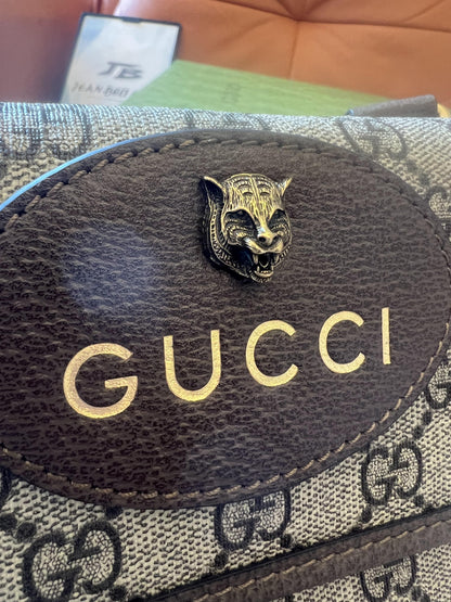 Gucci gg supreme mini messenger bag