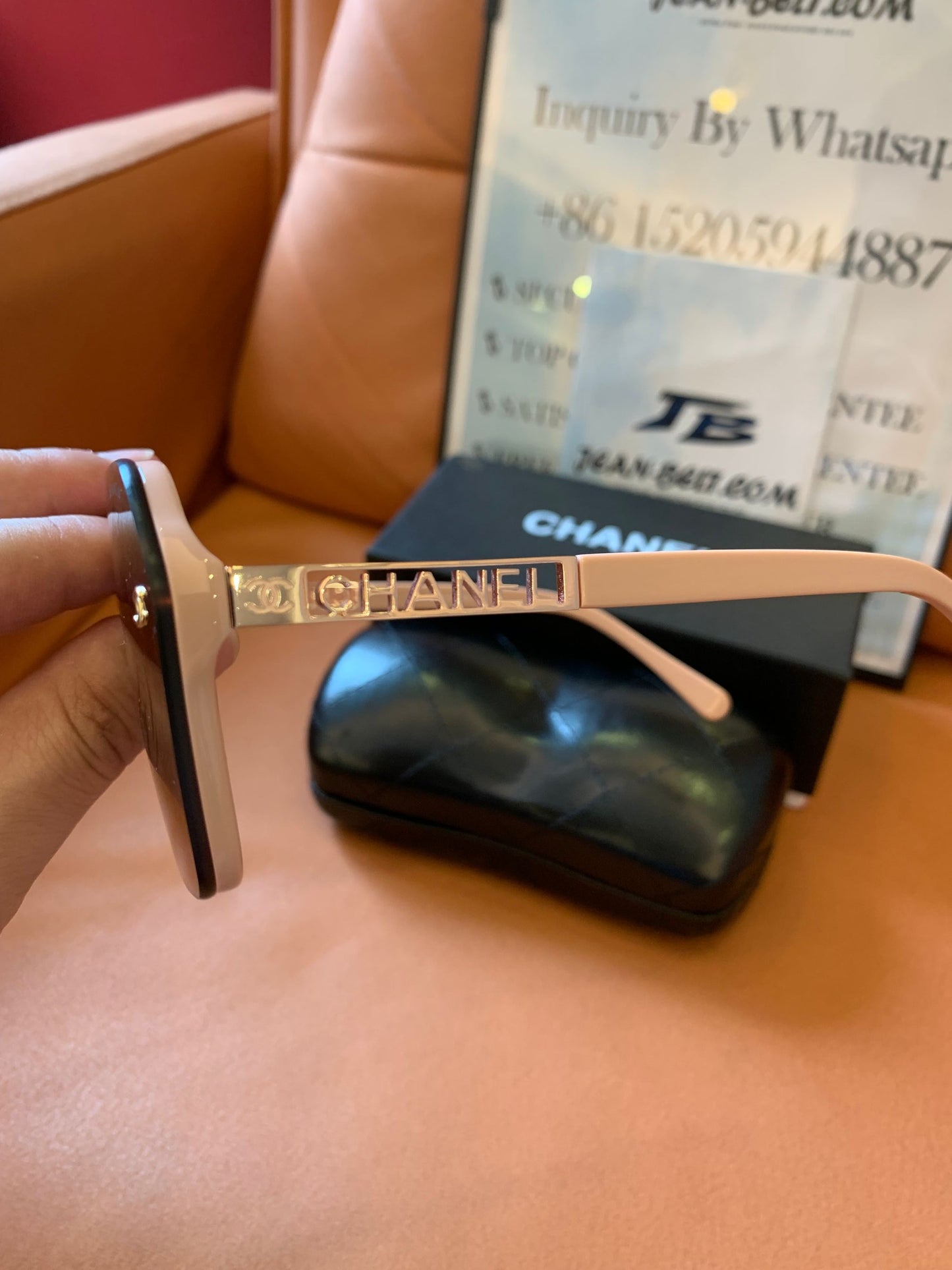 Chanel Square oversized sunglasses