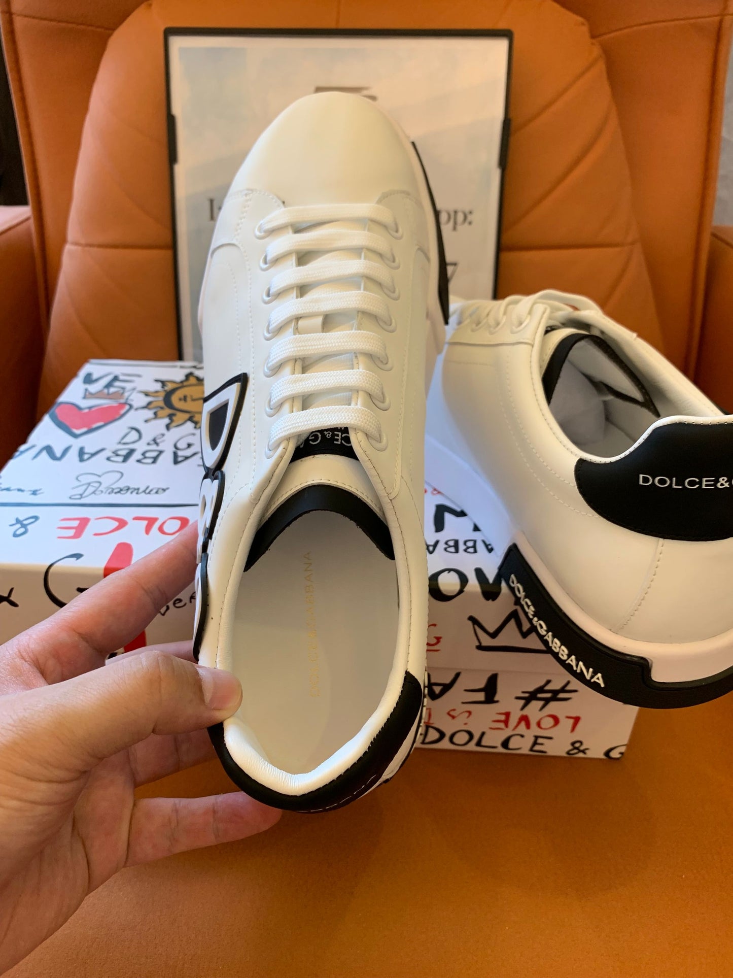 Dolce & Gabbana logo sneakers