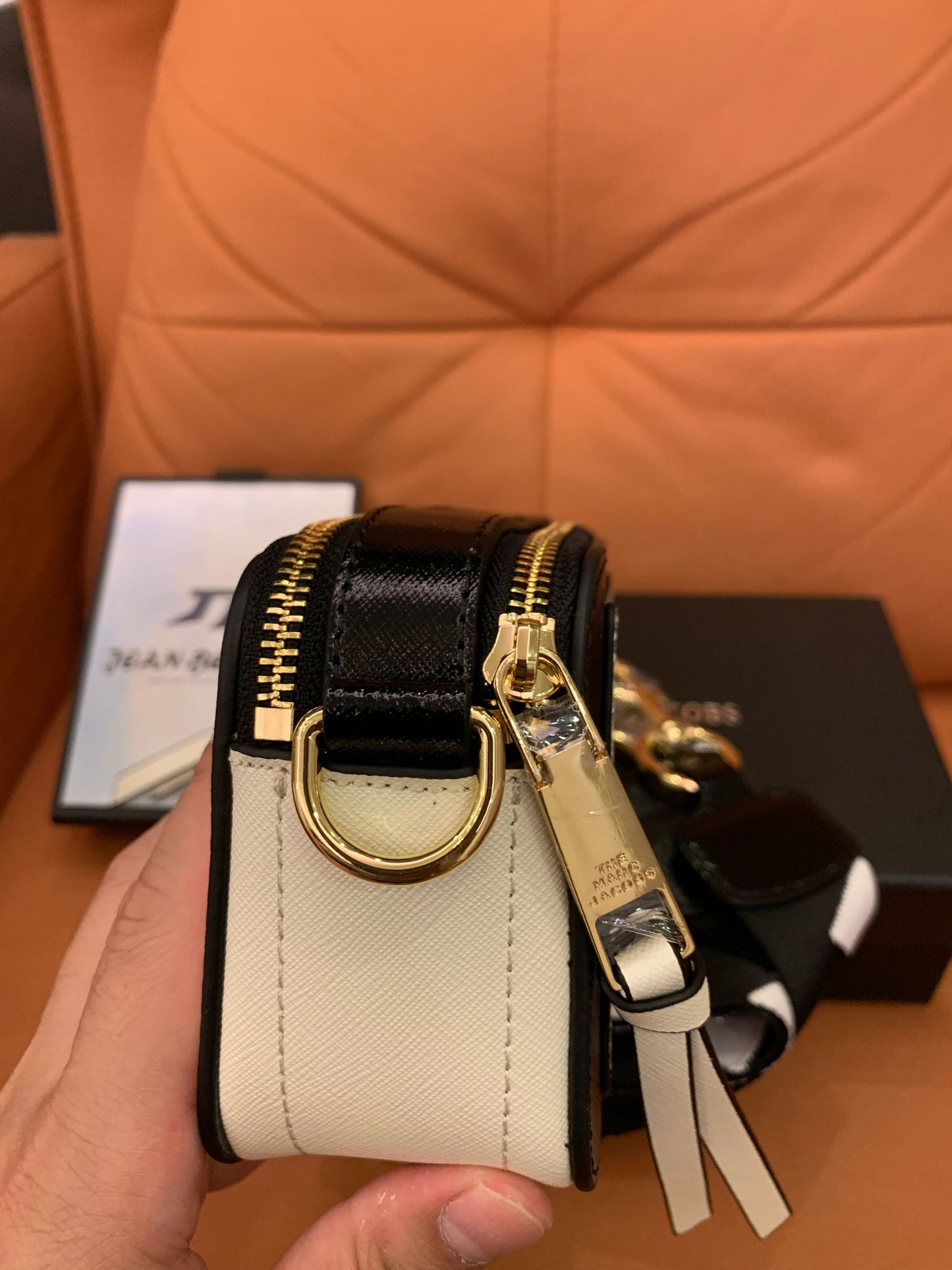 Marc Jacobs snapshot dtm bag white