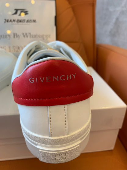 Givenchy City Sport 4G sneakers - white/red