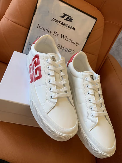 Givenchy City Sport 4G sneakers - white/red