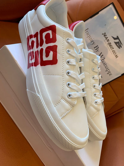 Givenchy City Sport 4G sneakers - white/red