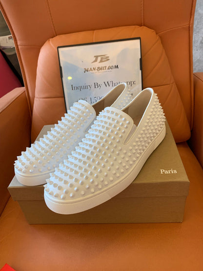 Christian Louboutin studed slip-on rollerboard