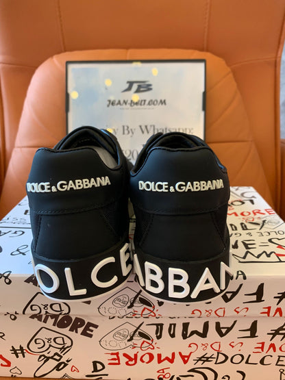 Dolce Gabbana leather sneakers