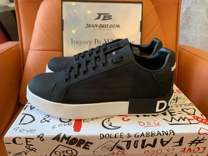 Dolce Gabbana leather sneakers