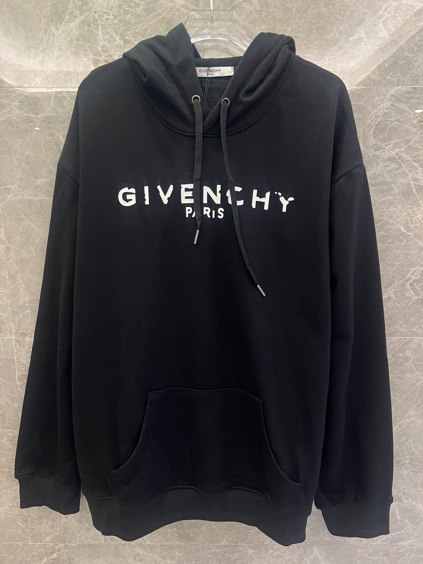 Givenchy Paris black hoodie - iconic logo design