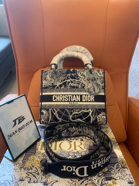 Dior lady tote