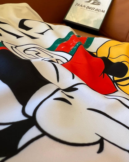 Gucci x Disney mickey mouse white one-piece swimsuit