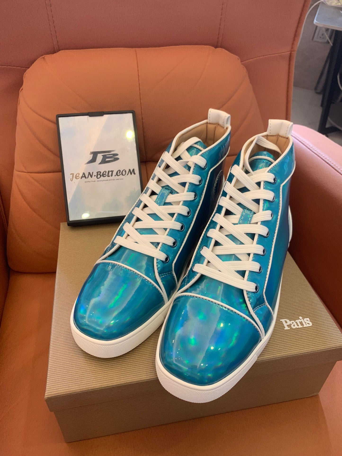 Christian Louboutin fun louis high-top sneakers