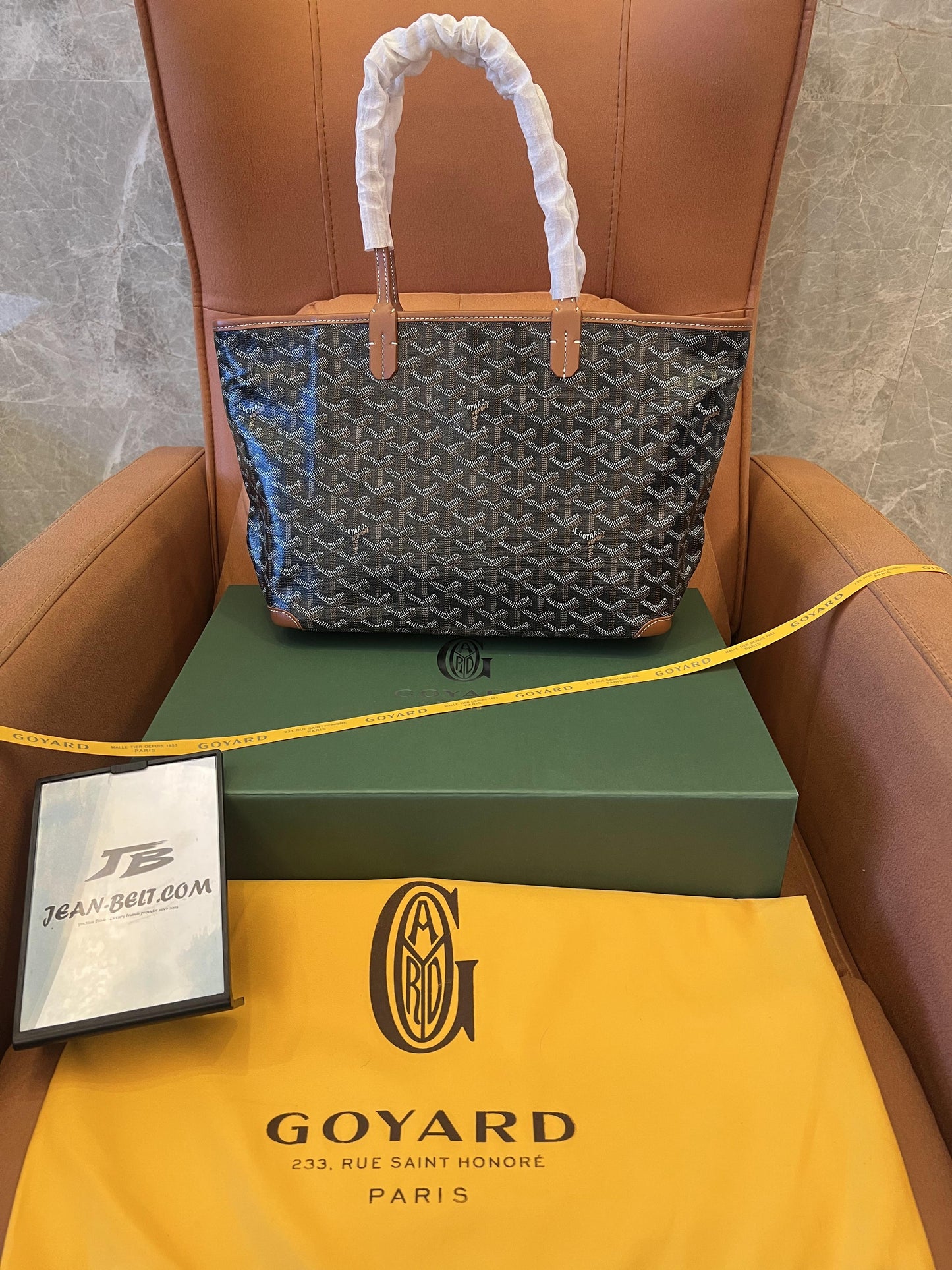 Goyard shopping bag waterproof tote brown aaa quality