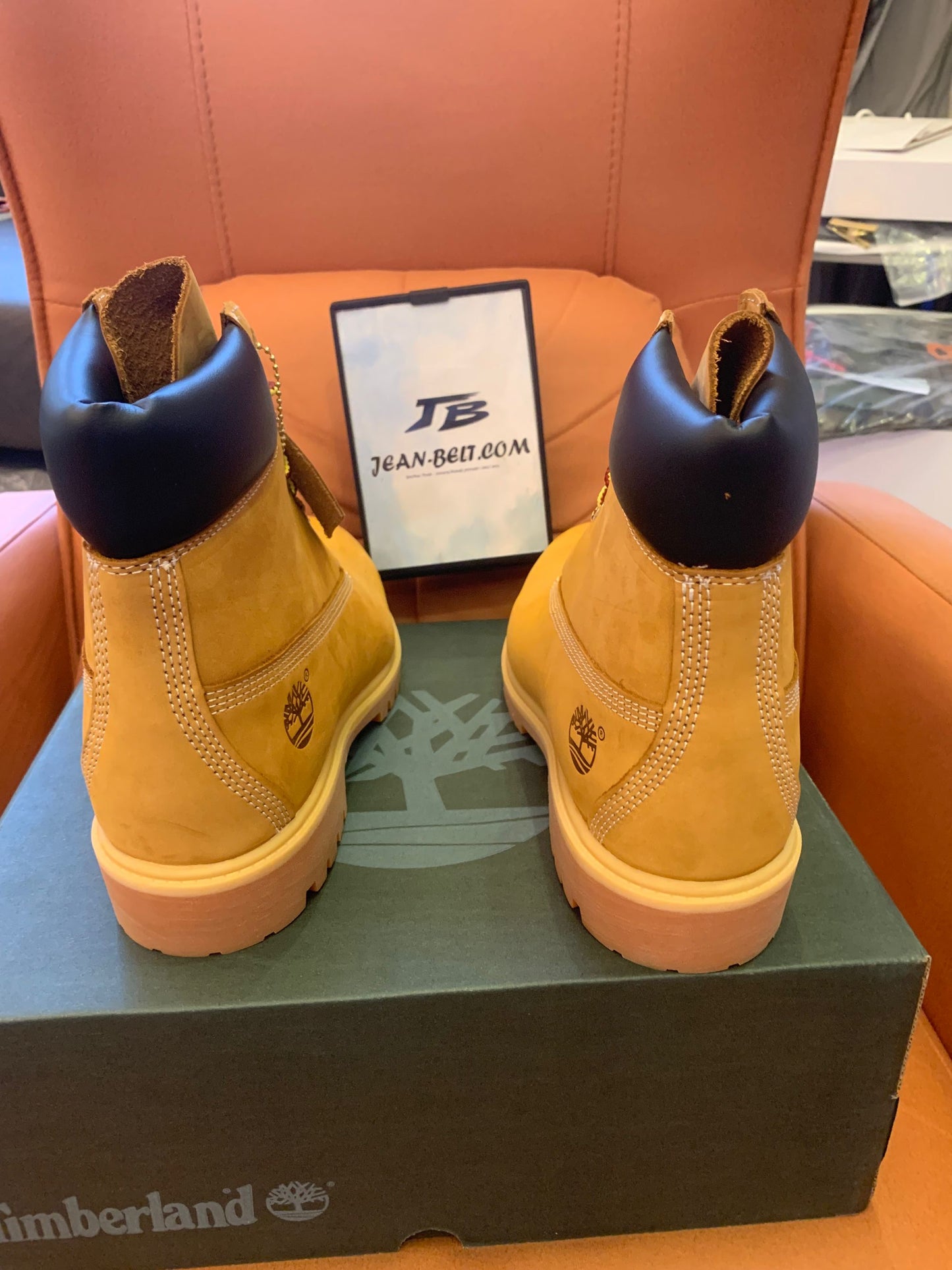 Timberland 6 inch nubuck wheat yellow boots