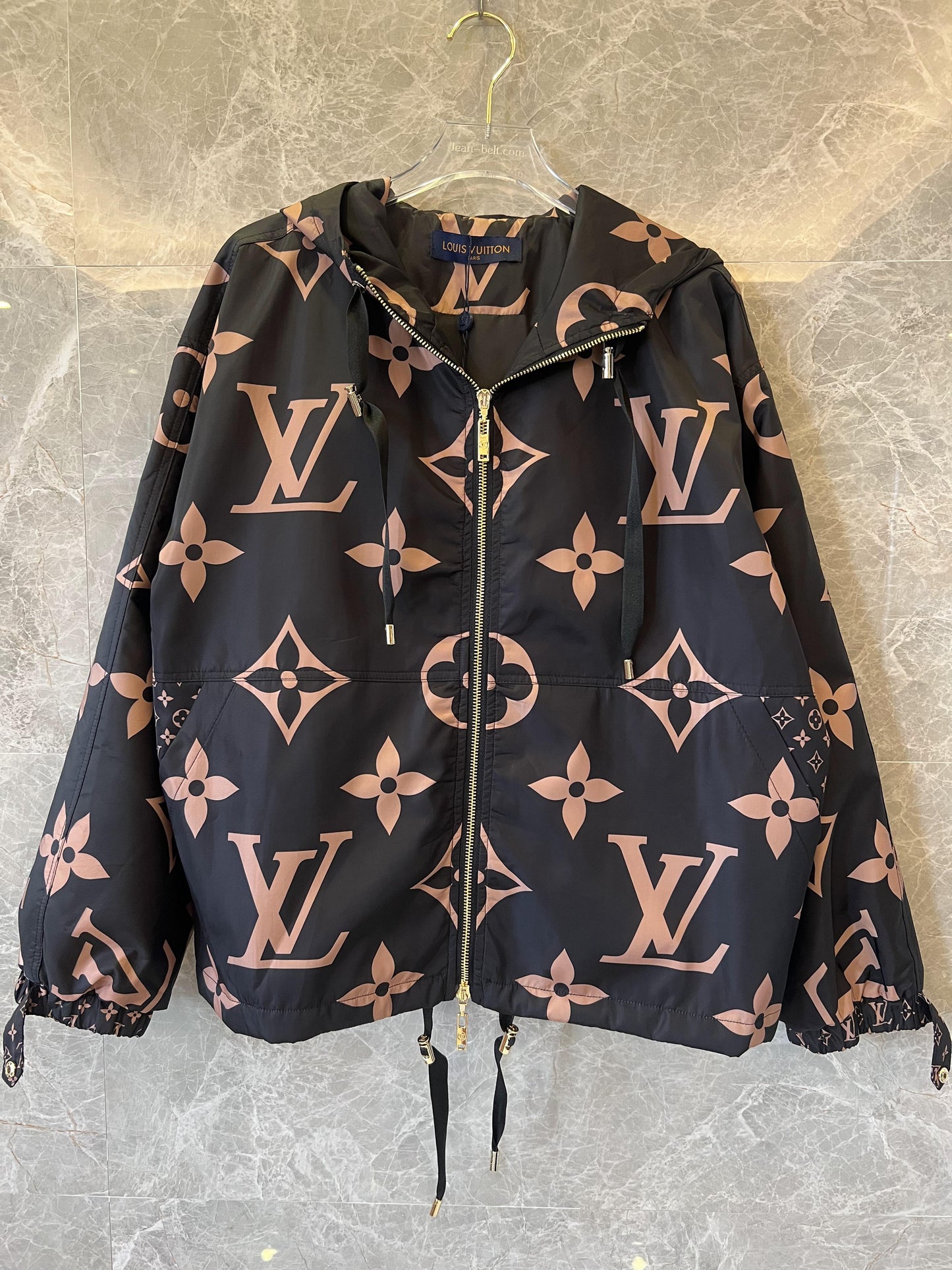 Louis Vuitton monogram hooded jacket