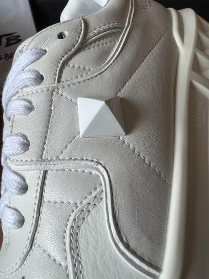 Valentino lace-up sneakers with logo print White