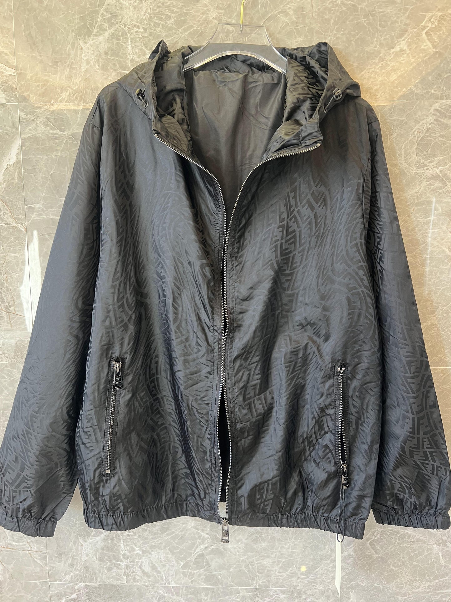 Fendi monogram windbreaker jacket