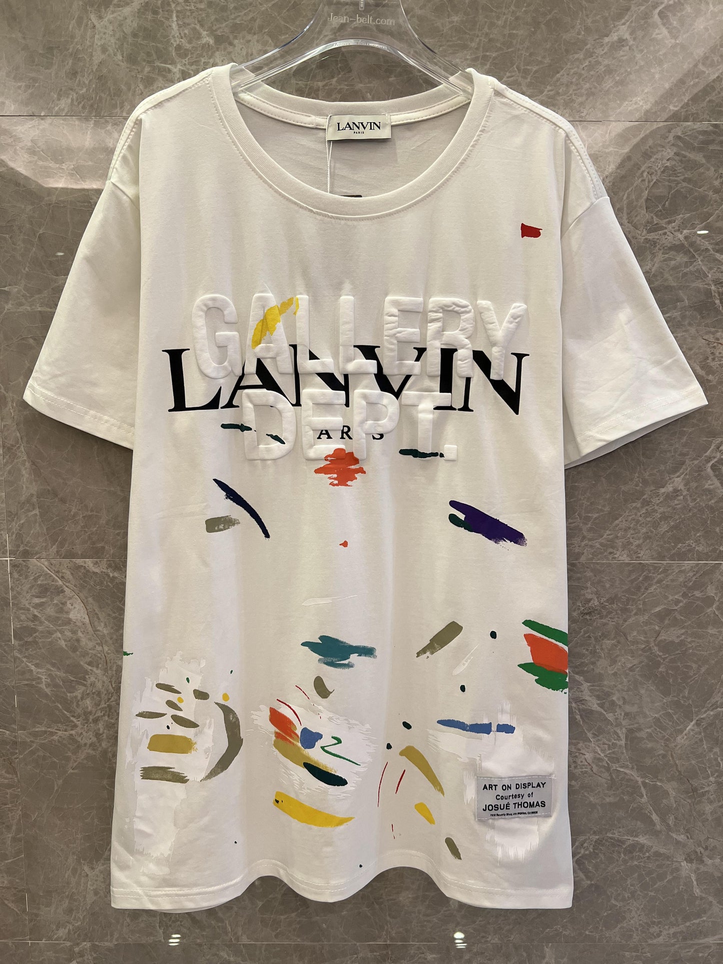 Lanvin Gallery Dept. artistic print t-shirt