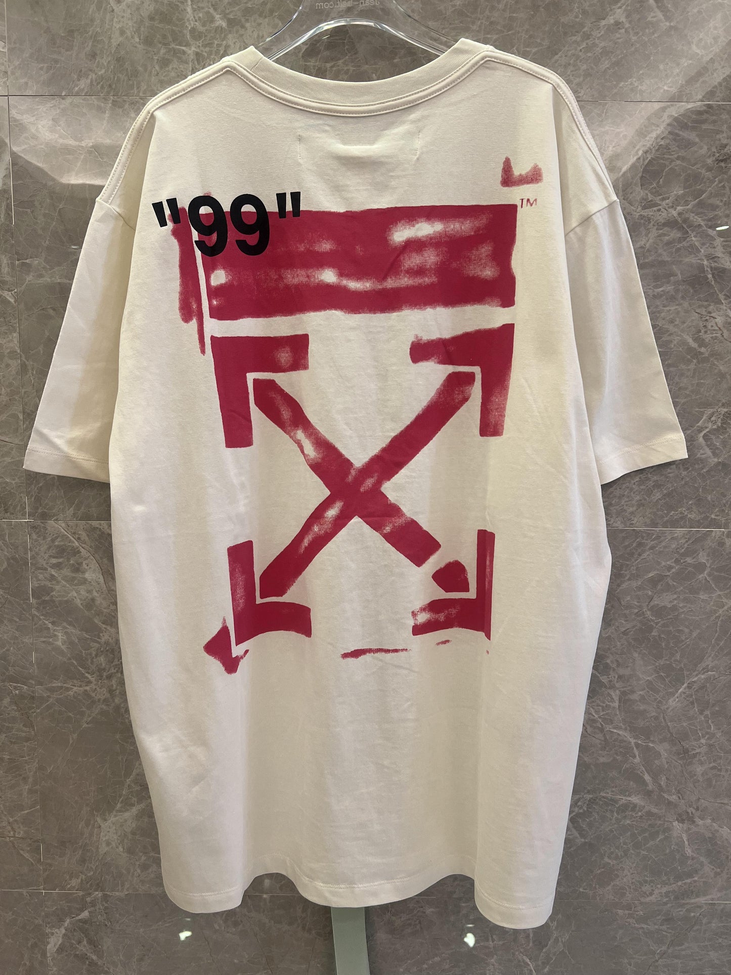 Off-White™ "Impressionism 99" oversized graphic t-shirt - white