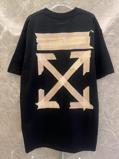 Off-White™ "Marker Arrows" tape design black t-shirt