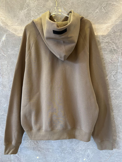 Fear of God Essentials hoodie in taupe