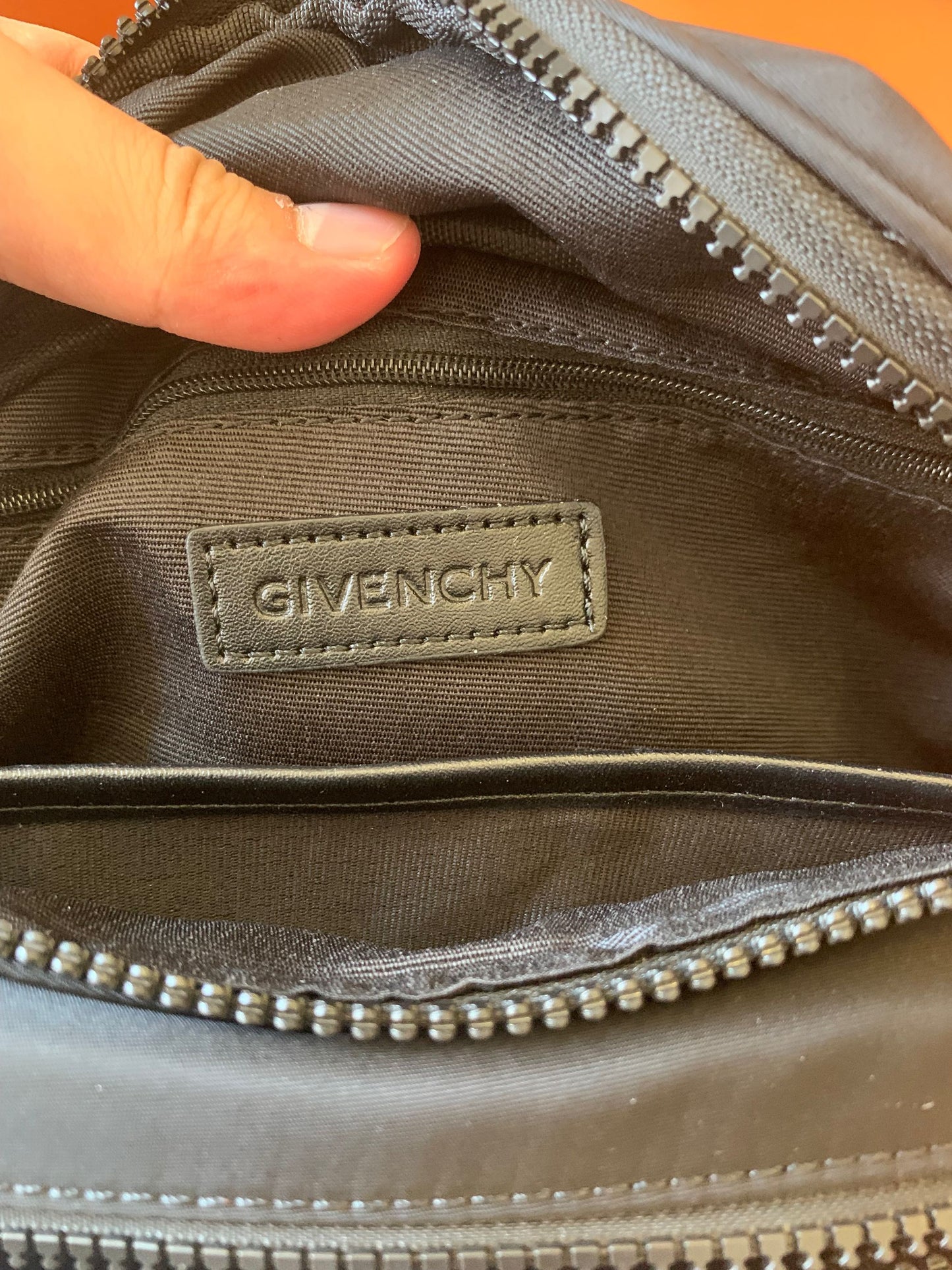 Givenchy chest bag black