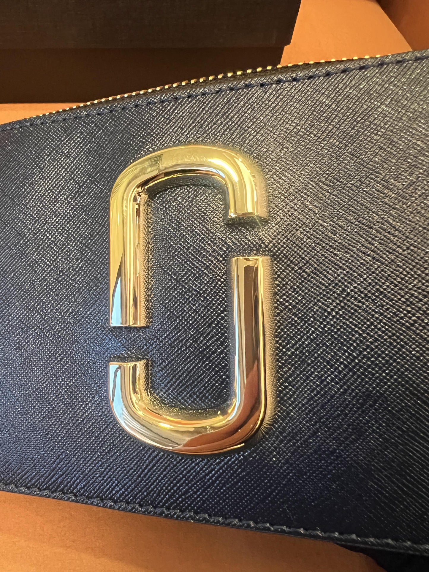 Marc Jacobs saffiano snapshot camera bag