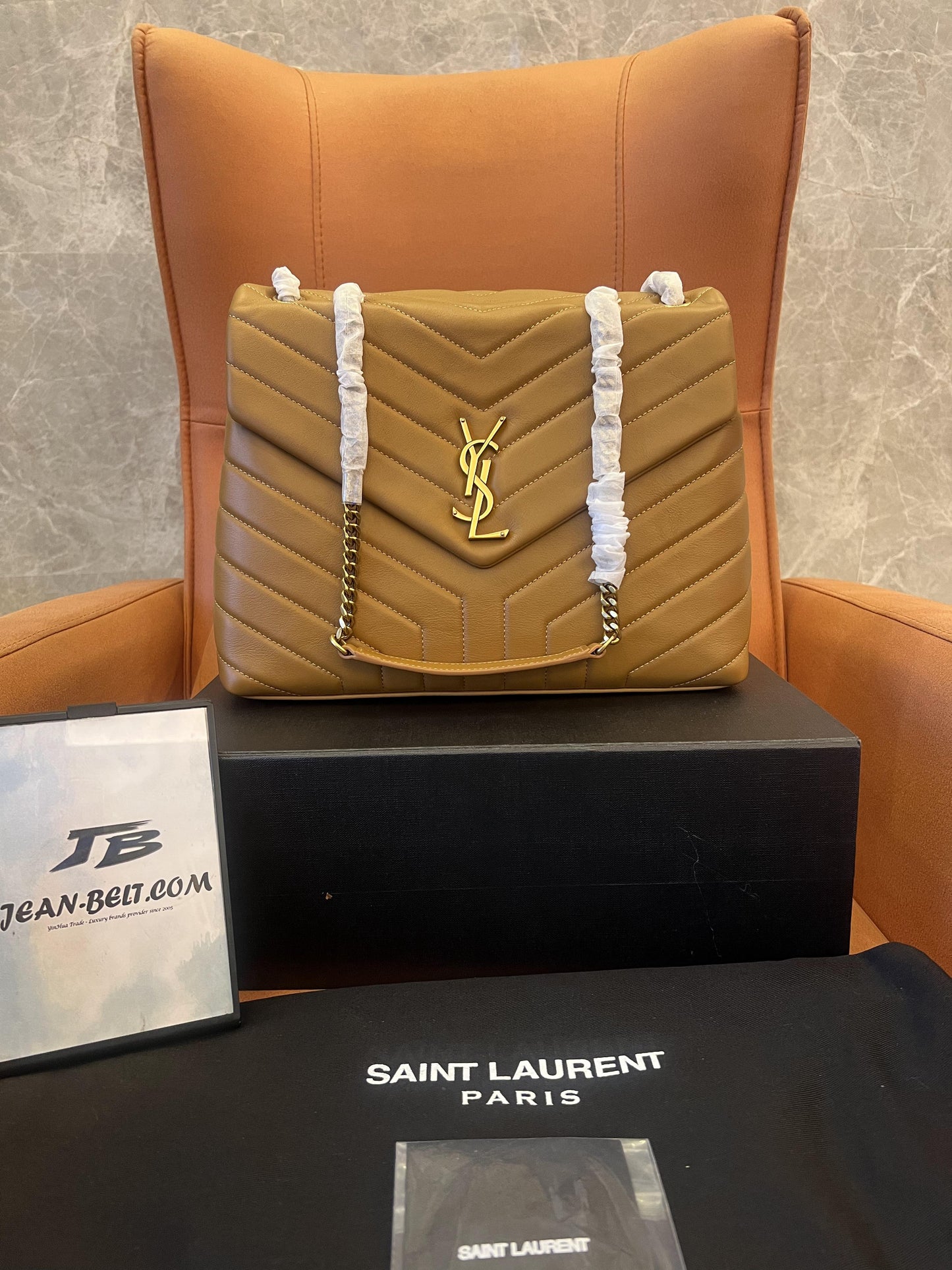 Saint Laurent loulou small chain bag