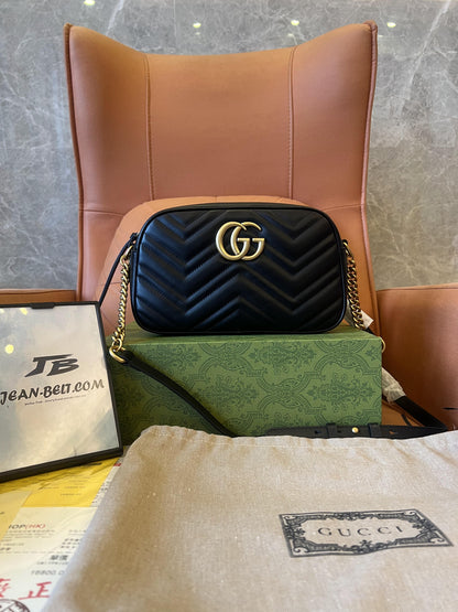 Gucci marmont camera bag black