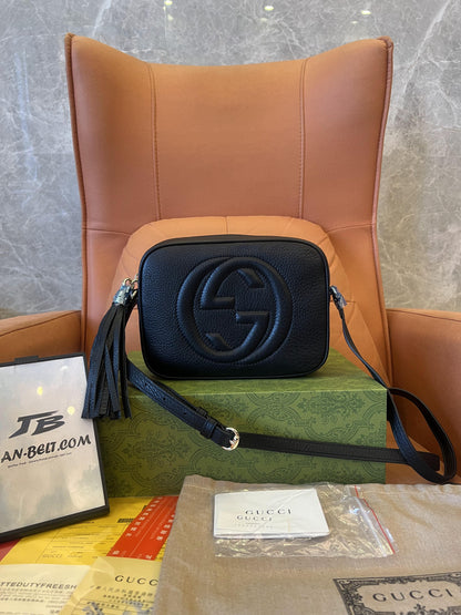 Gucci disco soho handbag black