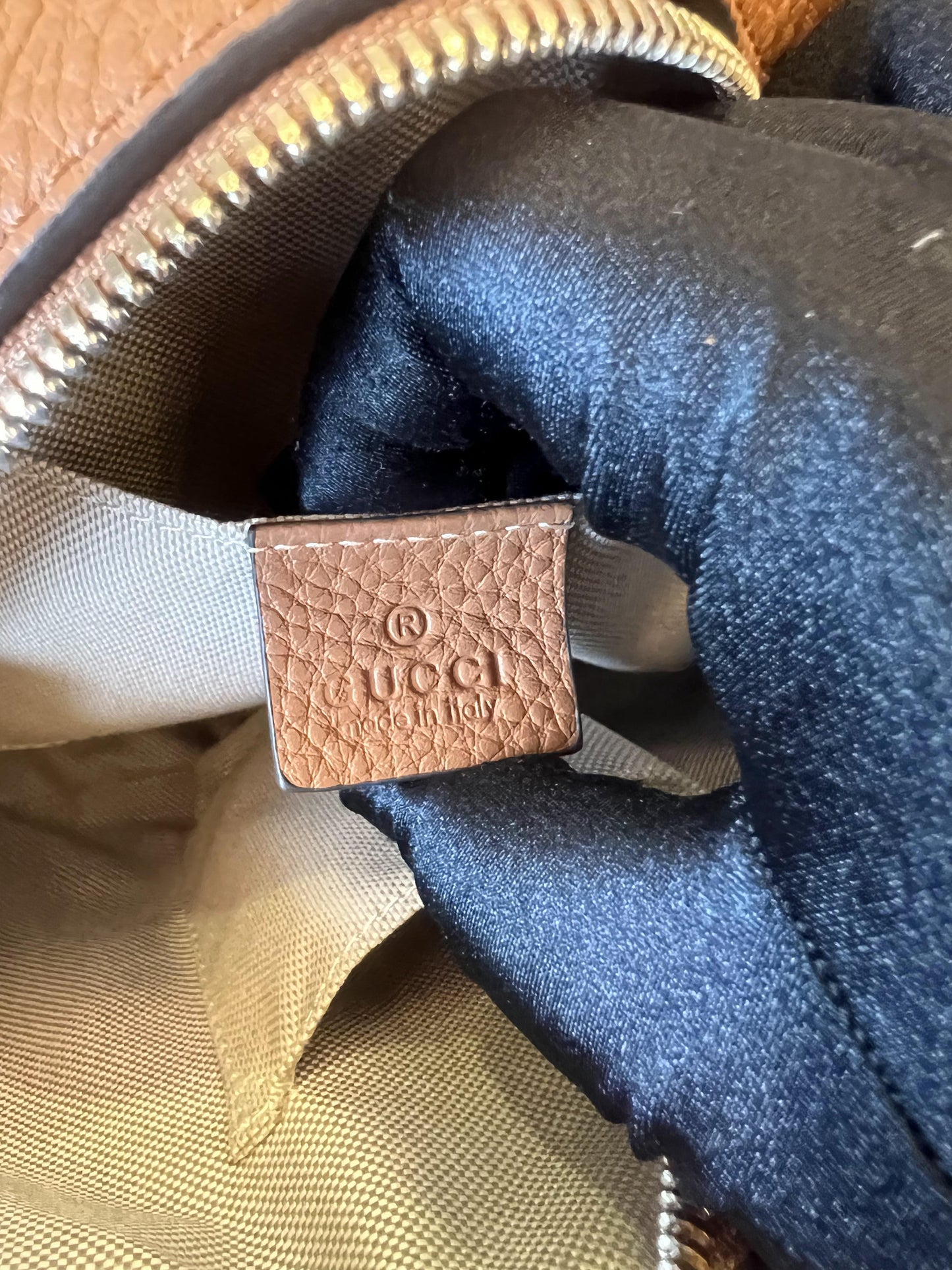 Gucci disco soho handbag brown