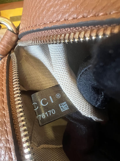 Gucci disco soho handbag brown