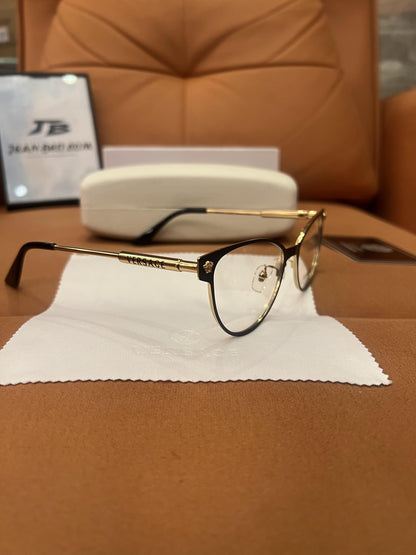 Versace cat-eye eyeglasses - black frame