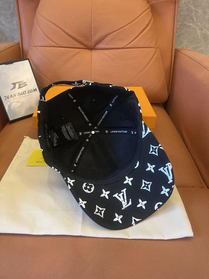 Louis Vuitton monogram baseball cap – iconic LV embroidered logo