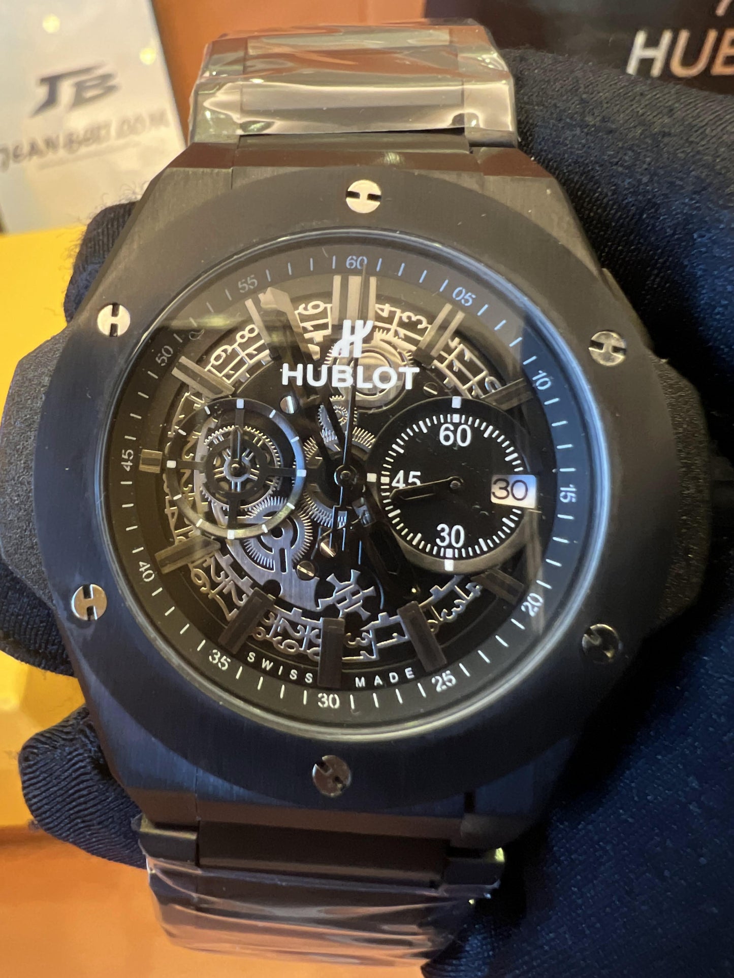 Hublot Big Bang limited edition skeleton watch