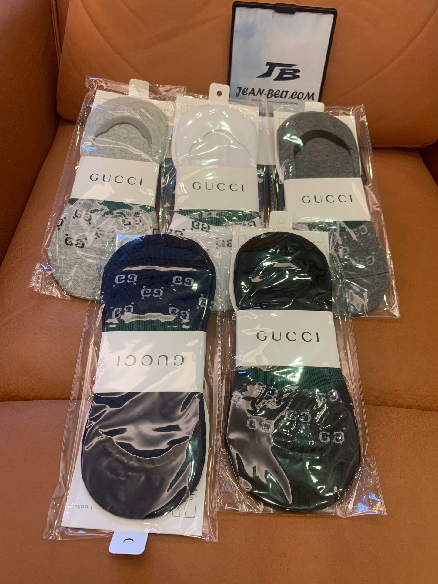 Gucci socks set – Invisible GG logo ankle socks (6 pairs)