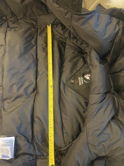 Canada Goose bomber jacket-fur-trimmed