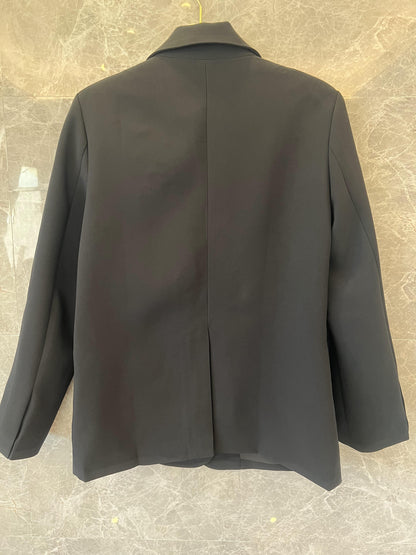 Prada women’s blazer with belt in black