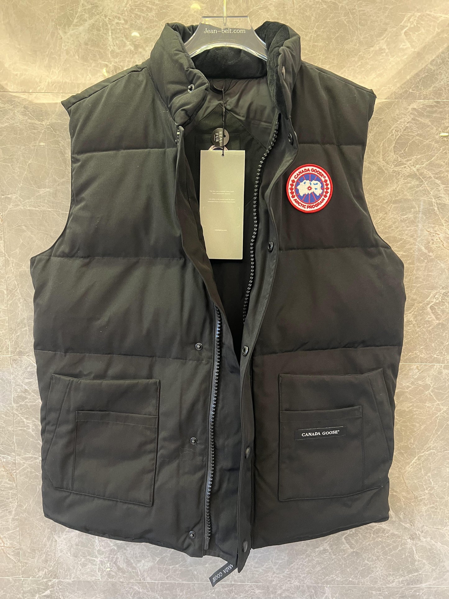 Canada Goose black down vest